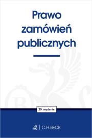 Okładka książki PZP. Prawo zamówień publicznych wyd. 39