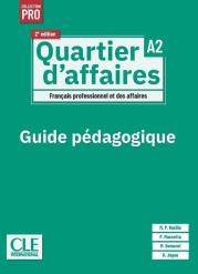 Okładka książki Quartier d'affaires 2ed. przewodnik metodyczny A2