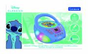 Opakowanie Radioodtwarzacz Disney Stitch Lexibook RCD109D