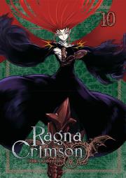 Ragna Crimson. Tom 10. Autor: Daiki Kobayashi. Dadada.pl Okładka książki Ragna Crimson. Tom 10