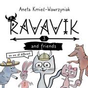 Okładka książki Ravavik T.3 Ravavik and friends