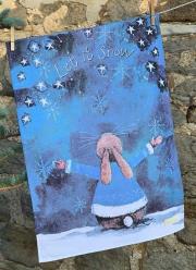 Opakowanie Ręcznik kuchenny Pada śnieg Święta