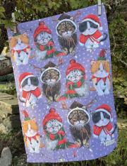 Opakowanie Ręcznik kuchenny Świąteczne koty Święta