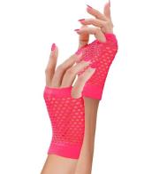 Rękawiczki bez palców neonowe różowe. Wydawca: Widmann. Dadada.pl Opakowanie Rękawiczki bez palców neonowe różowe