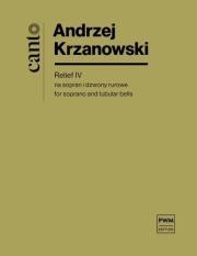 Okładka książki Relief IV na sopran i dzwony rurowe