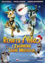 Opakowanie Renifer Niko i zaginione sanie Mikołaja DVD
