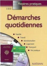 Okładka książki Reperes pratiques Demarches quotidiennes