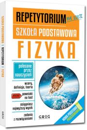 Repetytorium - szkoła podstawowa. Fizyka - do 2026. Autor: Małgorzata Tworowska, Dostatnia Iwona. Dadada.pl Okładka książki Repetytorium - szkoła podstawowa. Fizyka - do 2026