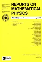 Okładka książki Reports on Mathematical Physics 89/2