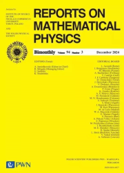 Okładka książki Reports on Mathematical Physics 94/3