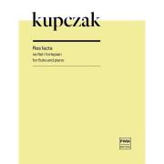 Okładka książki Res facta na flet i fortepian