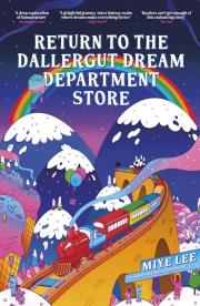 Return to the DallerGut Dream Department Store wer. angielska. Autor: Miye Lee. Dadada.pl Okładka książki Return to the DallerGut Dream Department Store wer. angielska