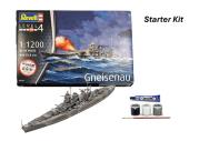Opakowanie Revell Starter Kit - Battleship Gneisenau
