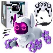 Opakowanie Robot Pies Tooby R/C 360 światło dźwięk biało fiol