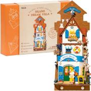 Opakowanie ROBOTIME Składany Drewniany Model Puzzle 3D - Domek na Wyspie Marzeń