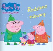 Rodzinne zabawy. Świnka Peppa. Książeczki z półeczki. Autor: Opracowanie zbiorowe. Dadada.pl Okładka książki Rodzinne zabawy. Świnka Peppa. Książeczki z półeczki