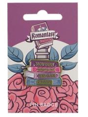 Opakowanie Romantasy Przypinka metalowa Romantyzm