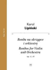 Okładka książki Ronda na skrzypce i orkiestrę