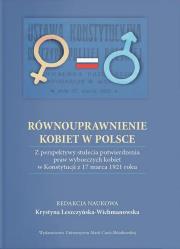 Okładka książki Równouprawnienie kobiet w Polsce