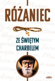 Różaniec ze świętym Charbelem. Autor: Mazur Dorota. Dadada.pl Okładka książki Różaniec ze świętym Charbelem