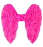 Opakowanie Różowe skrzydła naturalne pióra 50cm