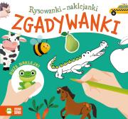 Okładka książki Rysowanki-naklejanki. Zgadywanki