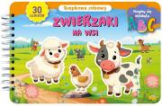 Okładka książki Rzepkowe zabawy. Zwierzaki na wsi