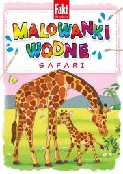 Okładka książki Safari. Malowanki wodne