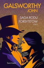 Saga rodu Forsyte'ów Tom 2. Autor: Galsworthy John. Dadada.pl Okładka książki Saga rodu Forsyte'ów Tom 2