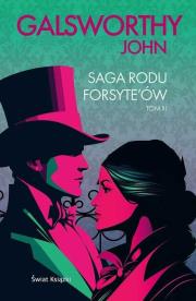 Saga rodu Forsyte'ów Tom 3. Autor: Galsworthy John. Dadada.pl Okładka książki Saga rodu Forsyte'ów Tom 3