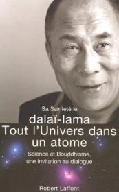 Okładka książki Saintete le Dalai Lama Tout l'Univers dans un atom