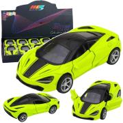 Opakowanie Samochód sportowy światło dźwięk zielony 1:32