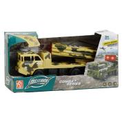 Opakowanie Samochód wojskowy z wyrzutnią rakiet