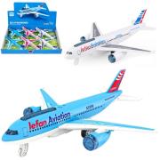 Opakowanie Samolot światło dźwięk napęd pull back