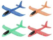 Opakowanie Samolot szybowiec styropianowy 48cm MIX