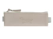 Opakowanie Saszetka mini z gumką na zeszyt Sharky szara