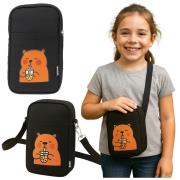 Opakowanie Saszetka na ramię Kapibara czarna 20x14,5cm