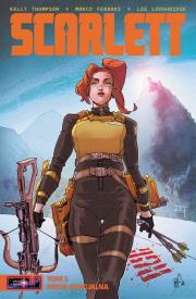Scarlett. Tom 1. Autor: Kelly Thompson, Marco Ferrari. Dadada.pl Okładka książki Scarlett. Tom 1