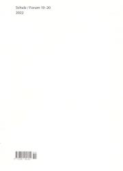 Schulz/Forum 19-20. Autor:   Praca zbiorowa. Dadada.pl Okładka książki Schulz/Forum 19-20