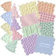 Opakowanie Scieżka sensoryczna pastelowa 16 elementów