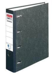 Opakowanie Segregator A4 8cm Podwójny czarny HERLITZ