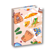 Opakowanie Segregator A5/2 Kapibara plaża PENMATE