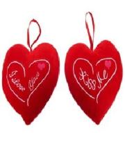 Opakowanie Serce Kiss Me/I Love You 25cm MIX