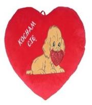 Opakowanie Serce Kocham Cię - Pies 80cm