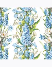 Opakowanie Serwetki DAISY Lunch SD 330x330 Kwiaty niebieskie 009401