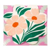 Opakowanie Serwetki Kwiat zieleń 30x30cm 20szt.