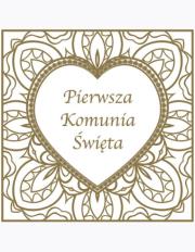 Opakowanie Serwetki MAKI Lunch SL 330x330 Komunia 002401