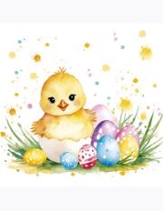 Opakowanie Serwetki MAKI Lunch SL 330X330 Wielkanoc 013101