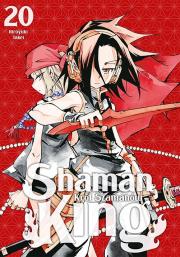 Shaman King. Tom 20. Autor: Hiroyuki Takei. Dadada.pl Okładka książki Shaman King. Tom 20
