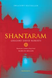 Shantaram (barwione brzegi). Autor: Gregory David Roberts. Dadada.pl Okładka książki Shantaram (barwione brzegi)